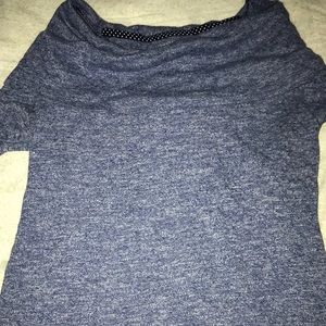 Blue light sweater